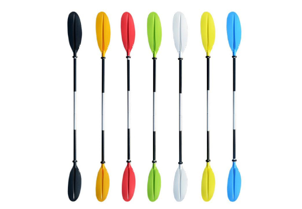 Adjustable 2.22m Kayak Paddle - Seven Colours Available