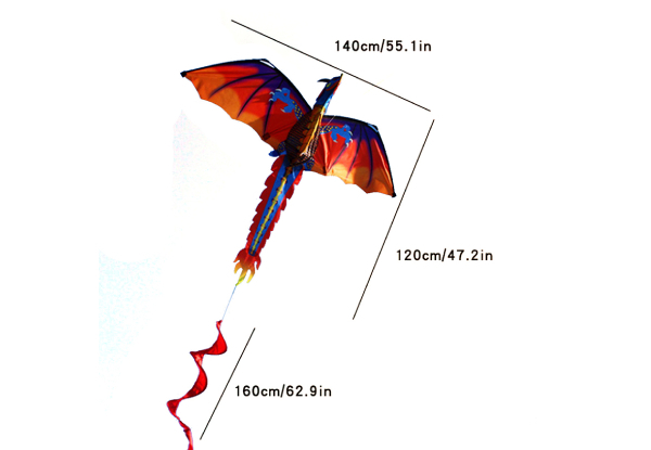 Stereoscopic Dragon Kite