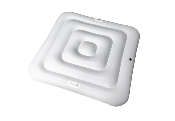 Inflatable Square Hot Tub Cover with Handle - Available in Two Sizes