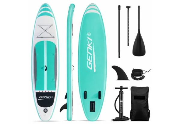 GENKI 2-in-1 SUP Paddle Board - Two Colours Available & Option with Seat