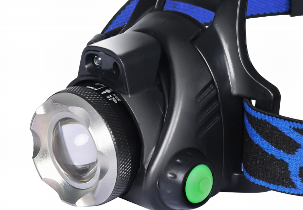 LED Rechargeable Headlamp - Option for Tow or Three-Pack