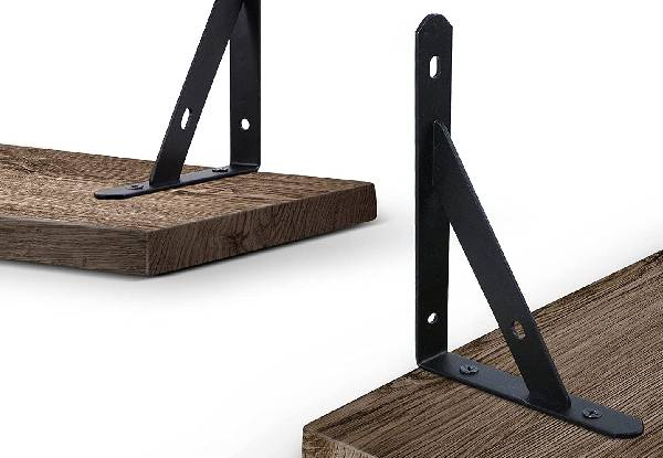Three-Piece Corner Floating Shelves Set