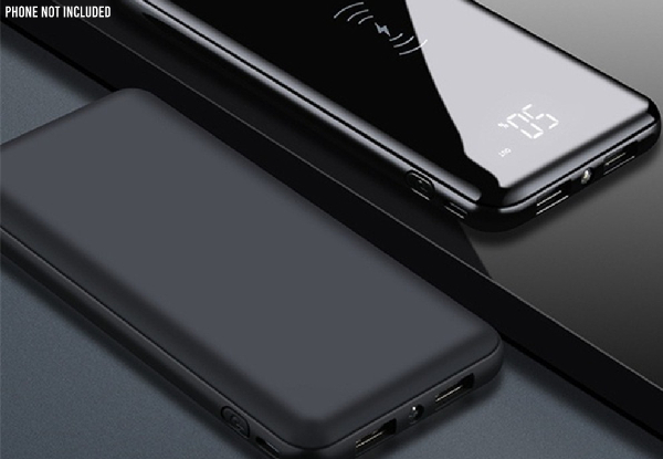 10000Mah Qi Wireless Charger Power Bank with Free Delivery