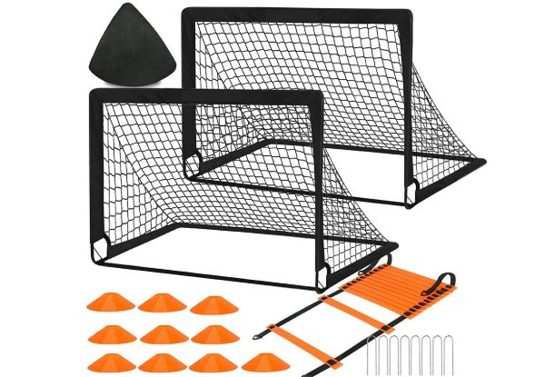 Soccer Goal Football Net Set