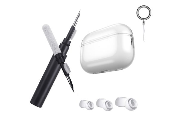 Replacement Ear Tips with Cleaner Kit Compatible with AirPods Pro 2