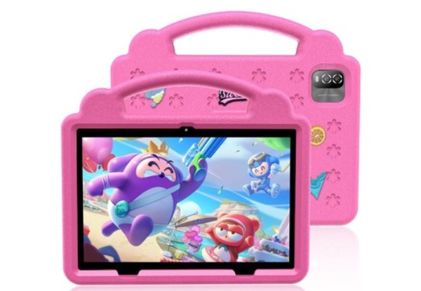 10-inch Kid's Tablet with Parental Control & Time Limits - Two Colours Available