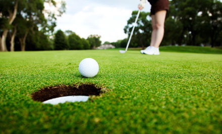 18 Holes of Golf at Pines Golf Course for One Person - Option for Two People or Four People