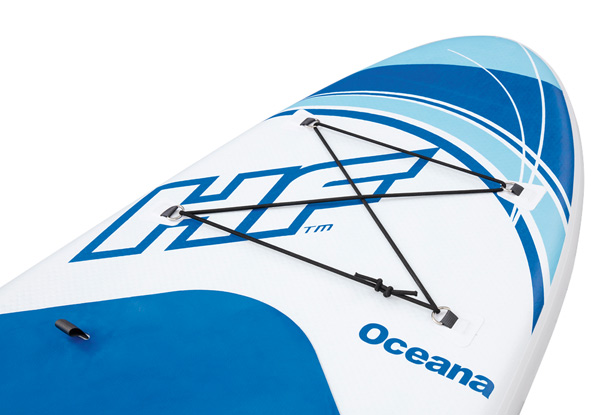 Pre-Order Bestway Inflatable Two-in-One 3M SUP Board & Kayak incl. Pump, Seat, Leash & Oar with Free Delivery
