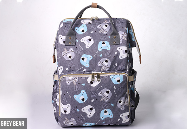 Multi-Functional Nappy Backpack - Five Styles Available