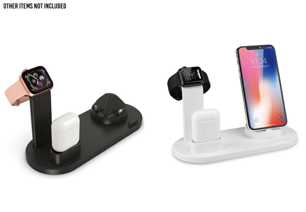 Three-in-One Charging Dock - Two Colours Available & Option for Two-Pack with Free Delivery