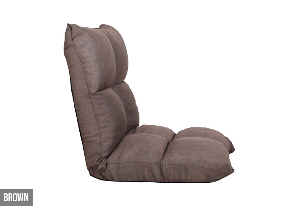 Adjustable Cushion Floor Chair Grabone Nz
