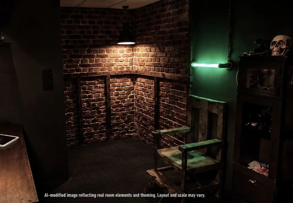 Frankenstein's Lab Escape Room at Escape Rooms Takapuna from $39 per Child or $42 per Adult