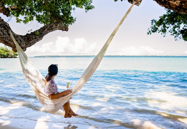 Six-Night Vanuatu Stay in a Beachfront Fare for Two Adults at Barrier Beach Resort - incl. Nightly Cocktails, Massages, East Coast Tour, F&B Credit, Waterfall Tour, Daily Breakfast & Return Airport Transfers in Santo