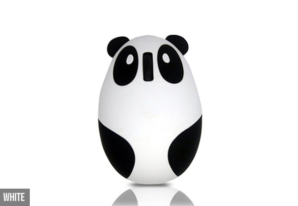 Panda Wireless Mouse - Two Colours Available