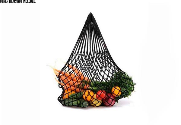 Reusable Netting Grocery Bag - Six Colours Available