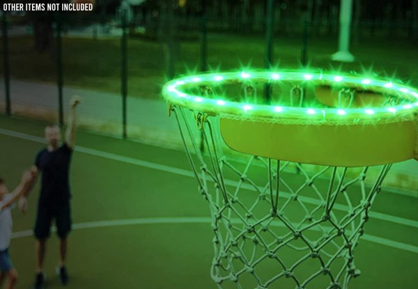 Rainproof Basketball Hoop Frame Light with Sensor Box