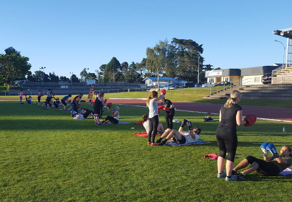 Five-Weeks of Unlimited Outdoor Group Fitness Bootcamp Sessions for One Person - Options for Two or Three People - Christchurch Location - Block Starts 27th May
