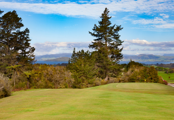 18 Holes of Golf with Stunning Views at Lakeview for Two People