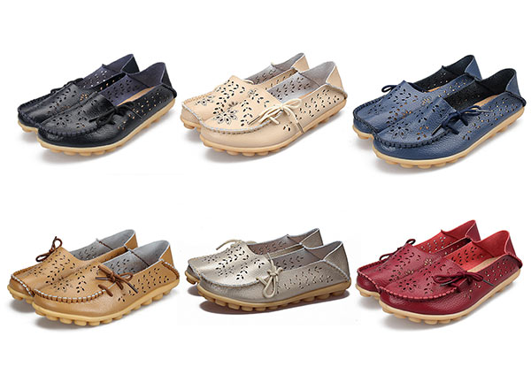 Leather Loafers - Six Colours & 10 Sizes Available