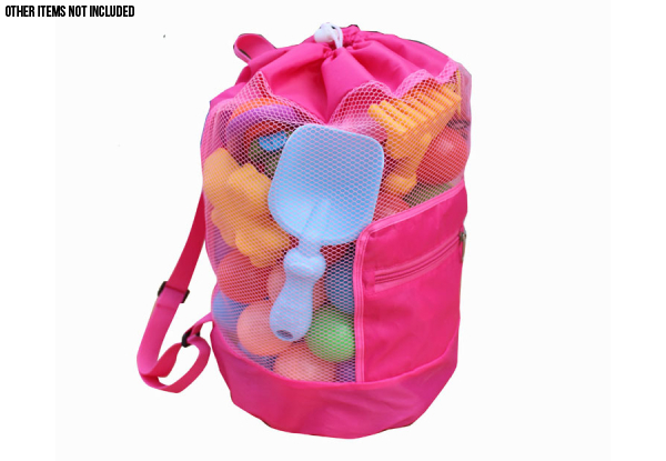 Foldable Beach Toy Bag - Three Colours Available