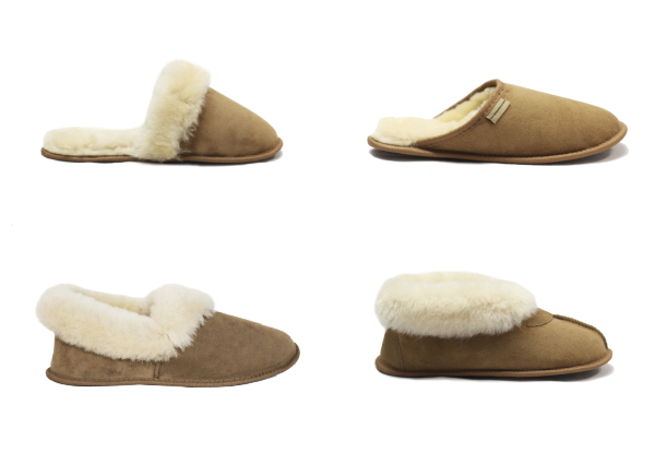 NZ-Made Soft-Sole Scuff & Slipper Range - Four Styles & 11 Sizes Available