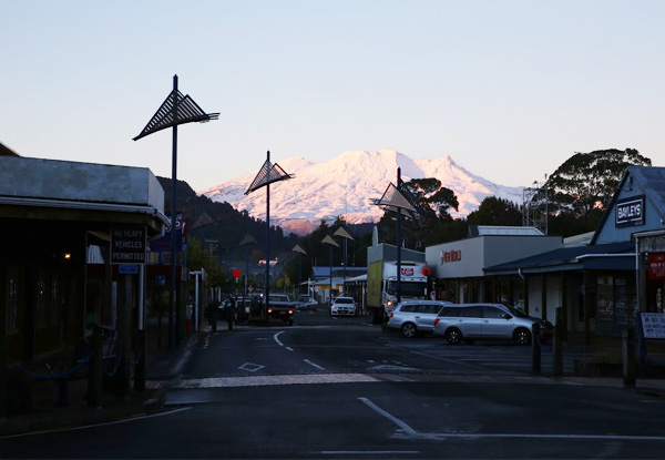 Tongariro Crossing Package incl. Two-Night Hotel Accommodation, Breakfasts, Packed Lunch, Return Tongariro Crossing Transfers & One Dinner - Options for One or Two People