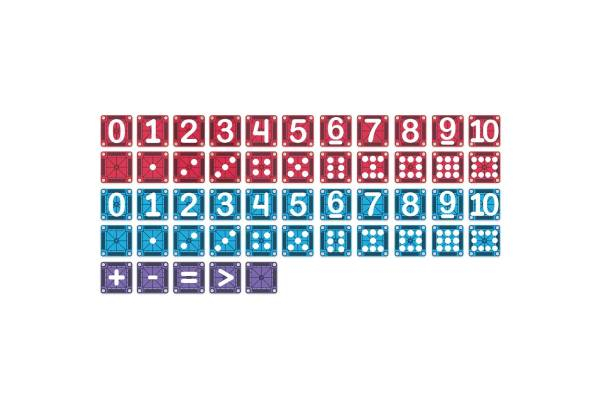 Magna-Tiles 56-Piece Learn Numbers - Option for Two