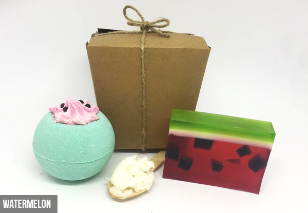 New Zealand Made Bath Bomb & Soap Gift Set - Eight Scents Available