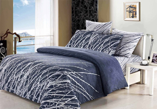 Esha 1000TC Duvet Cover Incl. Pillowcase - Available in Three Sizes & Option for European Pillowcases, Cushion Covers or Extra Pair of Standard Pillowcases