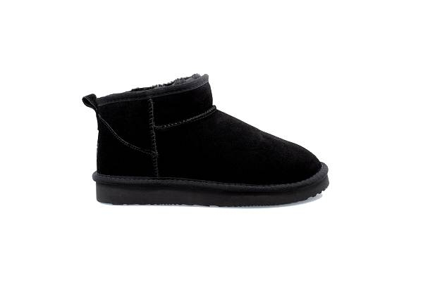 Ugg Roughland Water-Resistant Unisex Ultra-Mini Suede Sheepskin Boots -  Available in Two Colours & Six Sizes