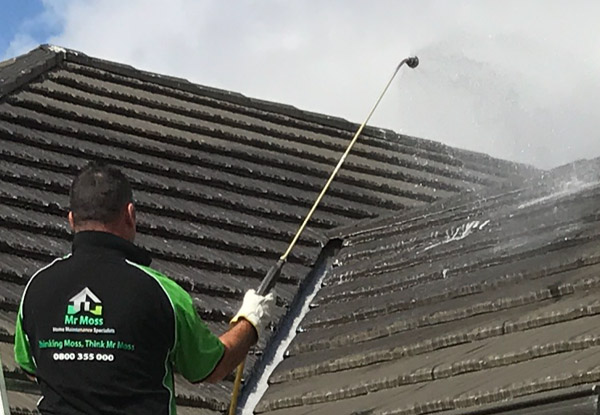 Moss, Mould & Lichen Roof Treatment Package