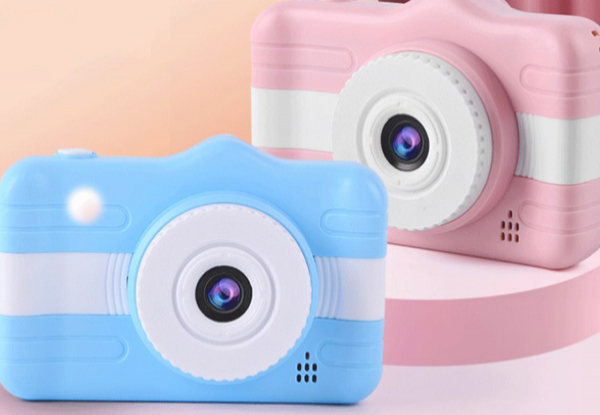 3.5inch 1080P Cute Cartoon Kids Photo/Video Camera - Two Colours Available