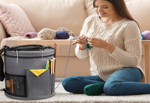 Yarn Organiser Tote Storage Bag - Four Colours Available