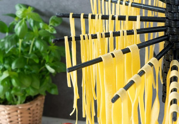 Rotating Pasta Drying Rack with 14 Rods