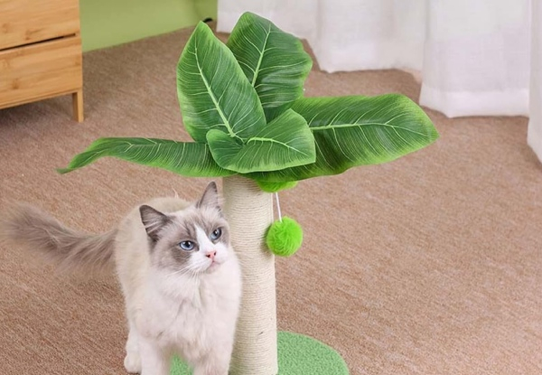 Palm Tree Cat Scratching Post