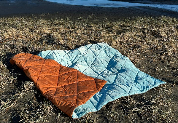 Compact & Warm Wearable Outdoor Poncho Blanket - Two Options Available