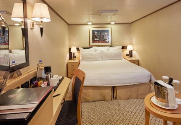 Per-Person, Twin-Share Five-Night Melbourne Fly/Stay/Cruise Package Aboard the Cunard Queen Elizabeth incl. Flight, One-Night Pre-Cruise Accommodation, Sparkling Wine Upon Boarding, Onboard Meals & Entertainment