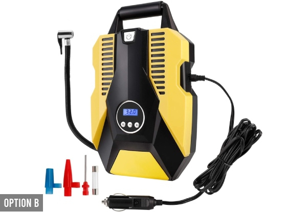 Portable Car Air Compressor - Two Options Available