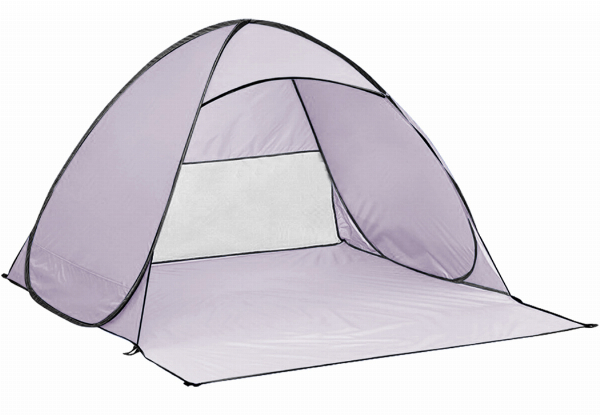 Mountview Two-Person Portable Pop-Up Beach Tent - Available in Three Colours - Option for Four-Person Tent