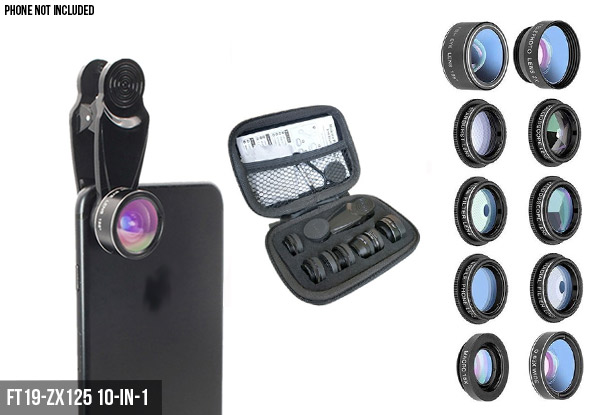Camera Lens Wide Angle Accessory Kit for Phone- Three Options Available