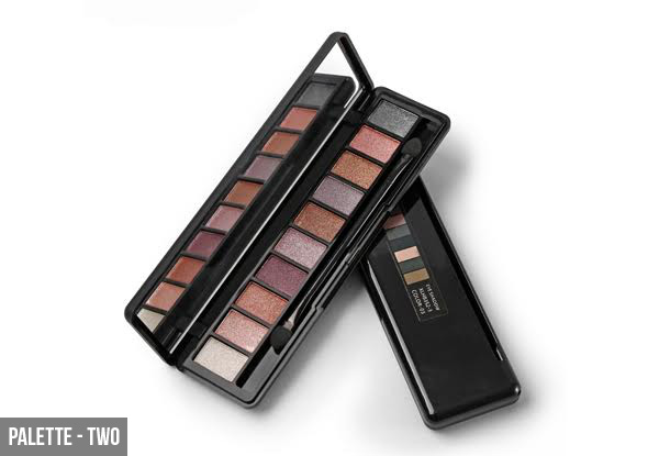 Shimmer & Matte Eyeshadow Palette - Four Styles Available