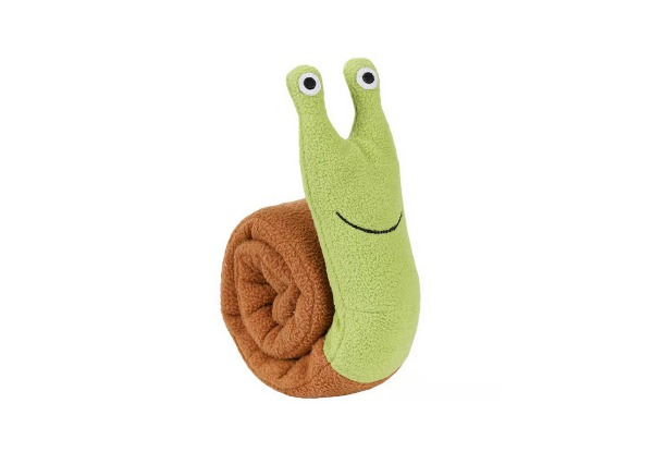 Snail-Shaped Pet Sniffing Pad Toy