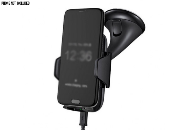 Qi Wireless Charging Car Dashboard Holder with Free Delivery