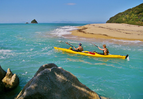 Up to 40% off an Abel Tasman Kayak, Seals & Cruise Day Trip (value up to $320)