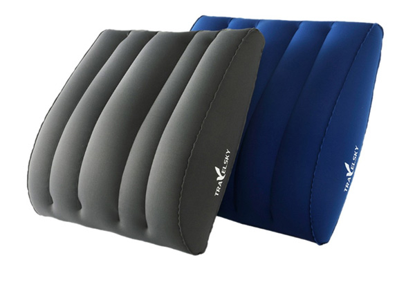 Back Support Inflatable Pillow - Two Colours Available