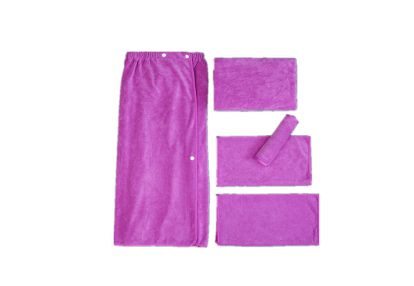 Five-Piece Beauty Salon Towel Set - Six Colours Available