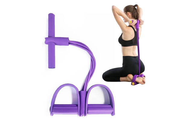 Eight-Tube Elastic Yoga Pedal Puller - Available in Three Colours