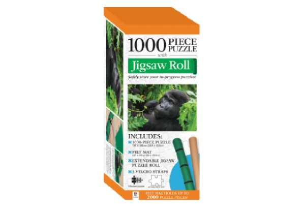 1000-Piece Puzzle & Jigsaw Roll - Three Styles Available with Free Delivery