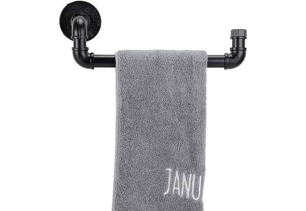 Industrial Towel Rack Holder