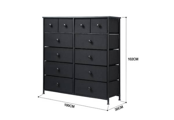 12-Drawer Storage Cabinet